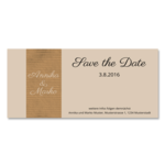 Save-the-Date, 1 Seite